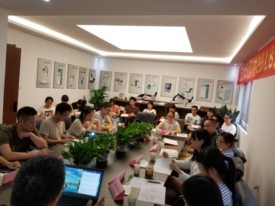 2018 Training of senior managers in Zhengda- Lander company